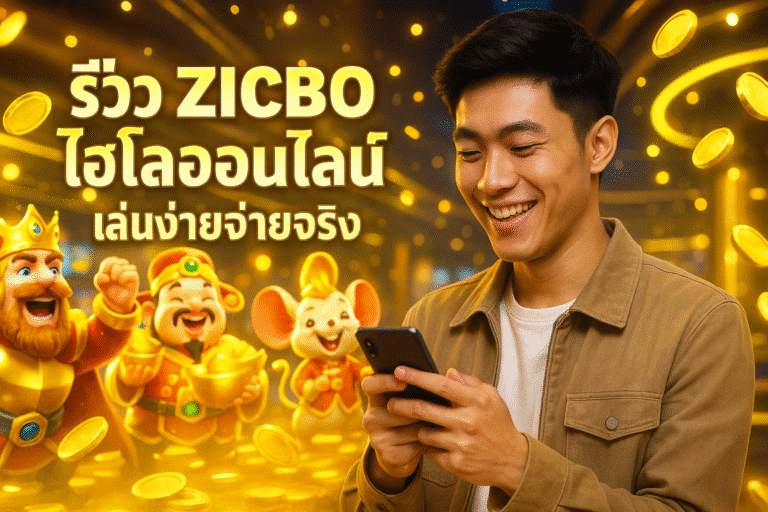 รีวิว ZICBO ไฮโลออนไลน์ เล่นง่ายจ่ายจริง