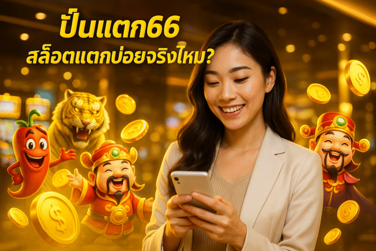ปั่นแตก66 สล็อตแตกบ่อยจริงไหม?