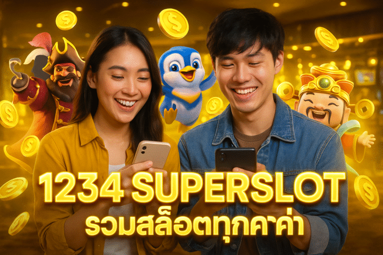 1234 SUPERSLOT รวมสล็อตทุกค่าย
