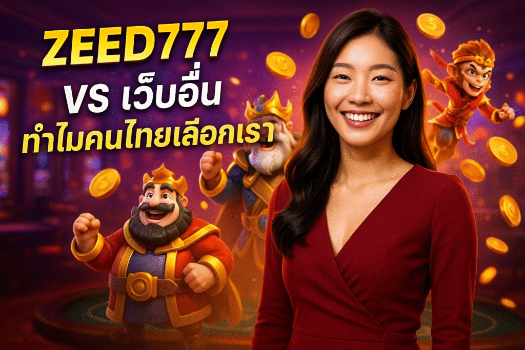 ZEED777 vs เว็บอื่น ทำไมคนไทยเลือกเรา