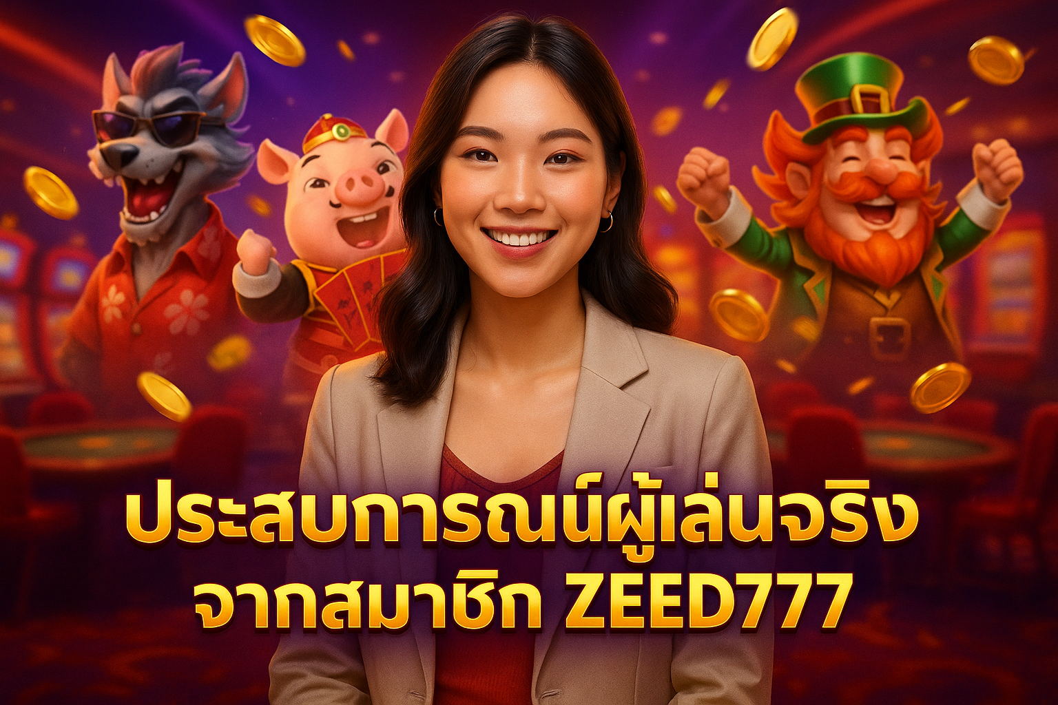 ประสบการณ์จากผู้เล่นเสียงจริงของสมาชิก ZEED777