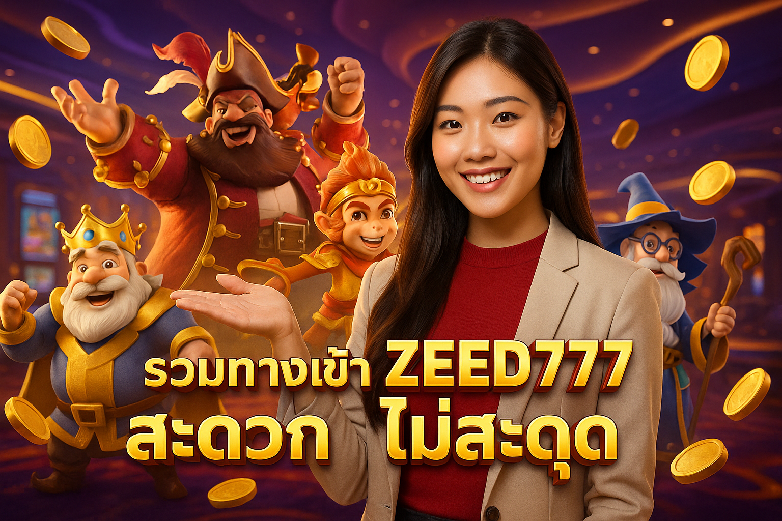 รวมทางเข้า ZEED777 สะดวก ไม่สะดุด