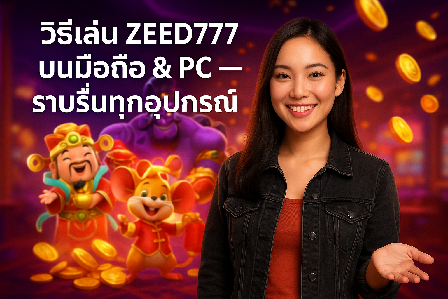 วิธีเล่น ZEED777 ราบรื่นทุกอุปกรณ์