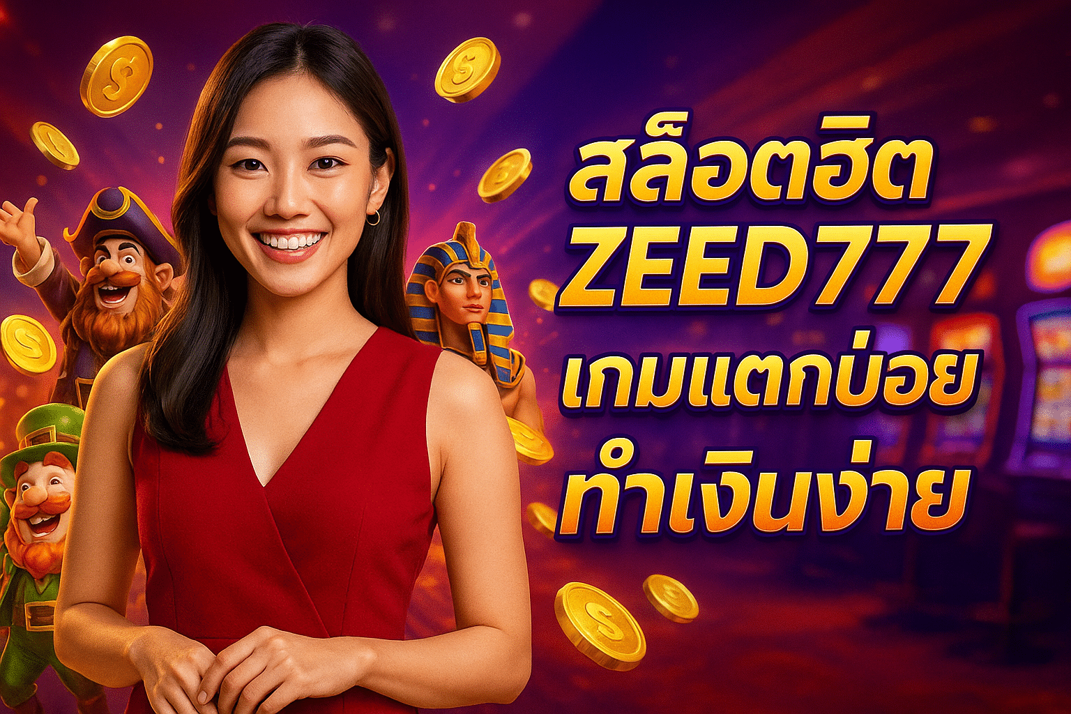 สล็อตฮิต ZEED777 เกมแตกบ่อย ทำเงินง่าย